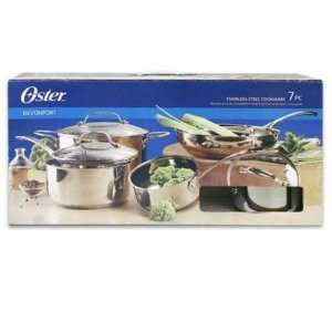   Cookware 7 Piece Oster Devonport Case Pack 2 