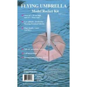  Sunward Flying Unbrella Model Rocket Kit Toys & Games