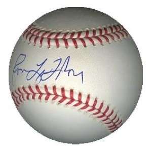  Ron LeFlore autographed Baseball