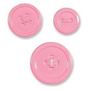  Hot Off The Press   Pastel Pink Button Brads