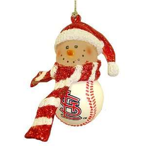   Home Run Snowman St. Louis Cardinals MLB Christmas Ornament Home