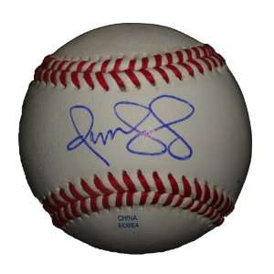  Omar Vizquel Autographed ROLB Baseball, Toronto Blue Jays 
