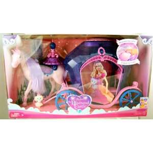  Barbie   The Diamond Castle   Horse & Carriage   With 