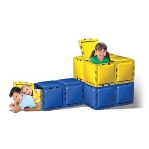  Brik A Blok Set Of 26 Yellow And Blue Panels Toys & Games