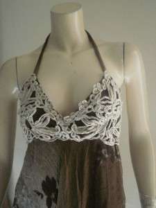 RINASCIMENTO Halter Dress Sz L~~Made in ITALY  