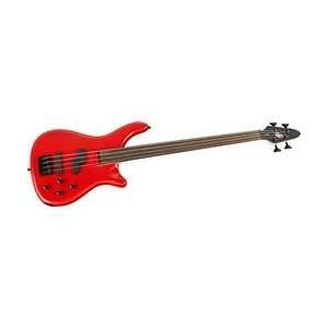   Bass Guitar Candy Apple Red (Candy Apple Red) Musical Instruments