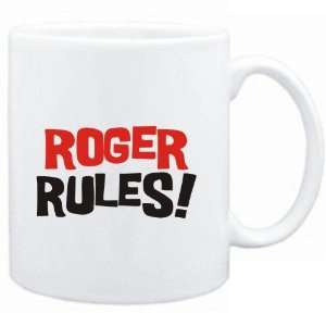  Mug White  Roger rules  Male Names