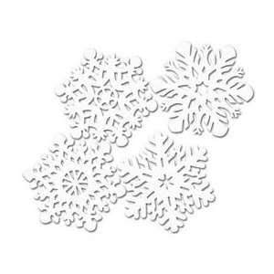  Die Cut Snowflake Cutouts 