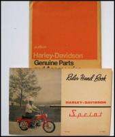   Harley Davidson Aermacchi Sprint Owners Manual Rider Handbook  