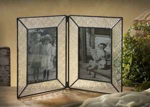 Devlin Vintage Glass Photo Picture Frame Christmas Gift Art Home 