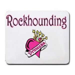  Rockhounding Princess Mousepad