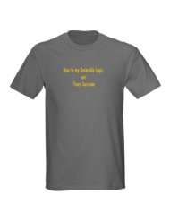 Bow to my Invincible Logic Gothic Dark T Shirt by 