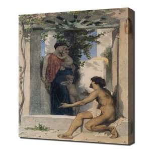  Bouguereau   Roman Charity Unknown   Framed Canvas Art 