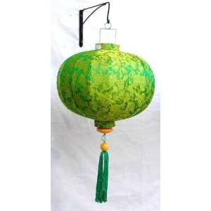  Green Vietnamese Silk Lantern