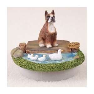  Boxer Candle Topper Tiny One A Day on the Lake