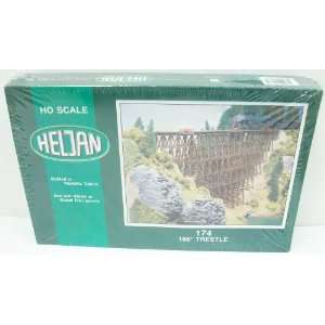  Heljan 174 HO Scale 188 Trestle Kit Toys & Games