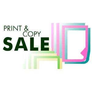  3x6 Vinyl Banner   Print and Copy Sale 