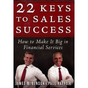   Make It Big in Financial Services [Hardcover] James M. Benson Books