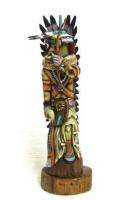 Native American Hopi Richard Gorman 12 Yellow AHOTE Hunter Kachina 