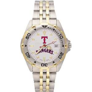  MLB Texas Rangers Mens All Star Watch Stainless Steel 