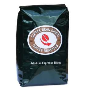Green Unroasted Medium Espresso Blend, Whole Bean Coffee, 5 Pound Bag 