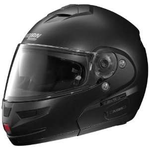  Nolan Solid N103 N Com Road Race Motorcycle Helmet   Black 