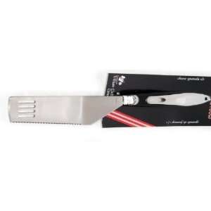 11 Inch Angled Pie or Cake Spatula   Stainless Steel  