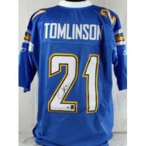  JETS LADAINIAN TOMLINSON AUTHENTIC SIGNED SD JERSEY LT 