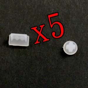  [Aftermarket Product] Clear White 5x x5 5pcs Wholesale 