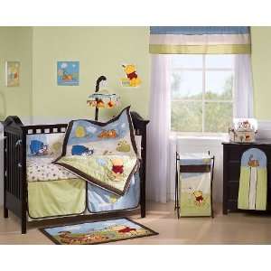  Friendship Pooh 4 Piece Baby Crib Bedding Set by Kidsline 