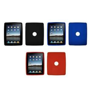   Cases (Jet Black, Electric Blue, Red) for the Apple iPad Electronics