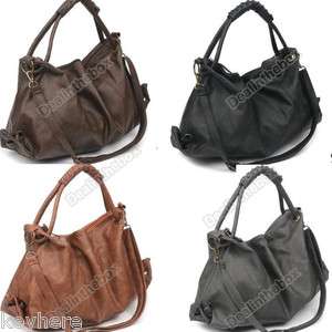 2012 Hot Sale New Korean Style Lady Hobo PU Leather Handbag Shoulder 