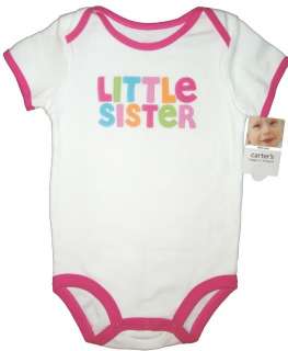  QUOTES BODYSUIT CARTERS BABY GIRLS BOYS ONESIE NB TO 18 MO NWT NEW