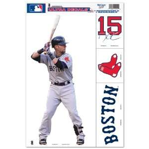  BOSTON RED SOX DUSTIN PEDROIA ULTRA DECAL WALL DECORATION 
