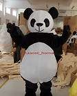 Professional New Panda Bear Mascot Costume Cartoon Suit Fancy Dress 
