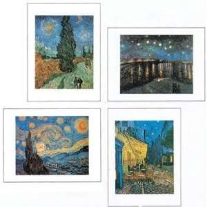  Starry Nights (Set Of 4)    Print