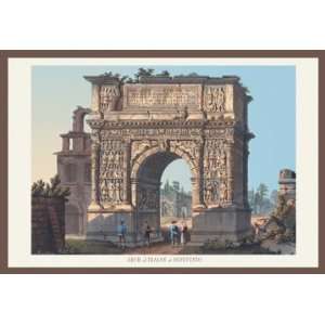  Arch of Trajan at Benevento 20x30 Canvas