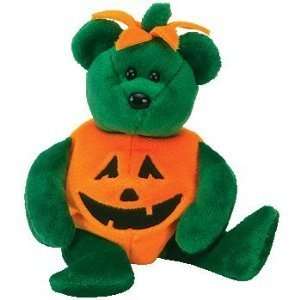  TY Tricky the Halloween Bear Beanie Baby Toys & Games