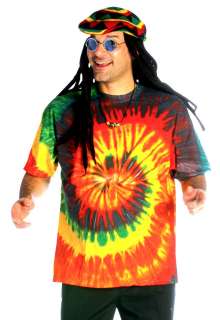 Mens XL Tie Dye T Shirt   Hippie Costumes  