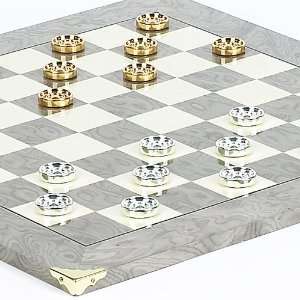   Checkers Board from Spain & Bella Valentina Checkers Toys & Games