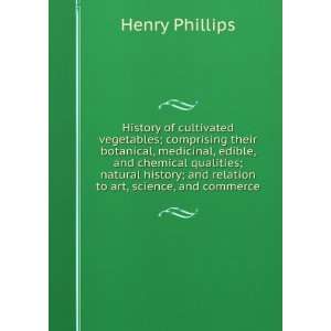   to art, science, and commerce Henry Phillips  Books