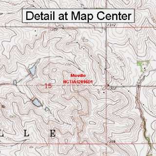   Quadrangle Map   Moville, Iowa (Folded/Waterproof)