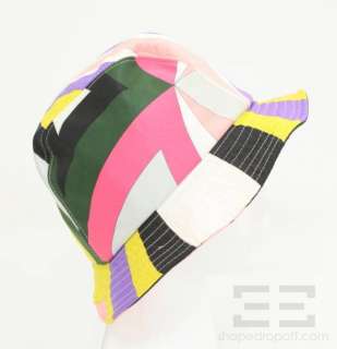 Emilio Pucci Multicolor Print Bucket Hat Size I  