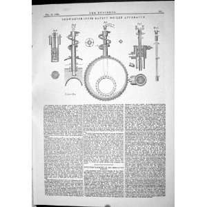  Engineering 1883 German Herr Schwartzkopff Safety Boiler 