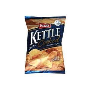  Herrs Potato Chips, Kettle Cooked, 2.125 oz, (pack of 3 