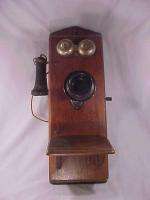Victorian Wall Telephone Early 1900s Leich Electric Co  