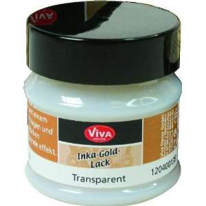  Viva Decor 1.7 Ounce Inka Gold Metal Gloss Paint 