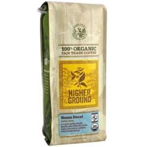 Higher Ground Roasters   House Water Processed Decaf Coffee Beans   12 