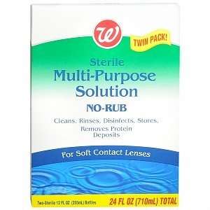   Multi Purpose No Rub Contact Lens Solution 2 