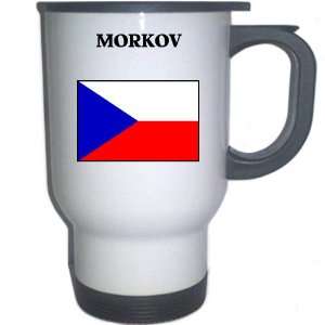  Czech Republic   MORKOV White Stainless Steel Mug 
